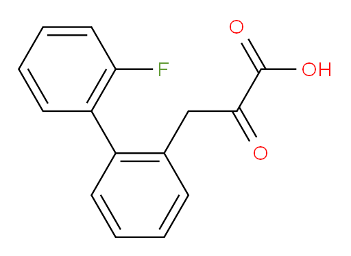 3-(2'-fluoro-[1,1'-biphenyl]-2-yl)-2-oxopropanoic acid
