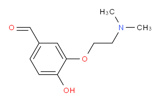 3-(2-(dimethylamino)ethoxy)-4-hydroxybenzaldehyde