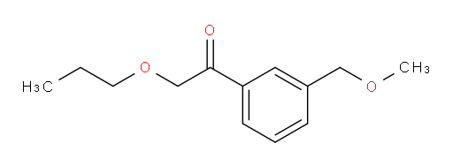 1-(3-(methoxymethyl)phenyl)-2-propoxyethanone