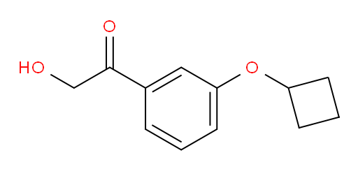 1-(3-cyclobutoxyphenyl)-2-hydroxyethanone