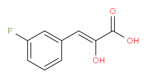 (Z)-3-(3-fluorophenyl)-2-hydroxyacrylic acid