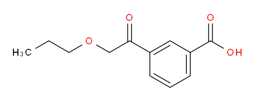 3-(2-propoxyacetyl)benzoic acid