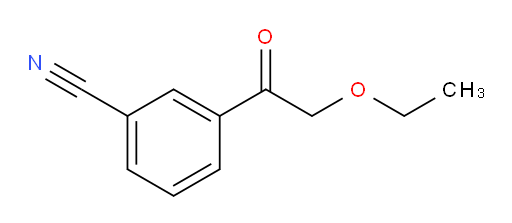 3-(2-ethoxyacetyl)benzonitrile
