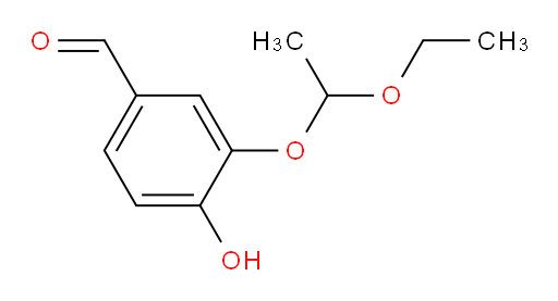 3-(1-ethoxyethoxy)-4-hydroxybenzaldehyde