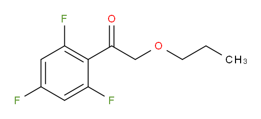 2-propoxy-1-(2,4,6-trifluorophenyl)ethanone