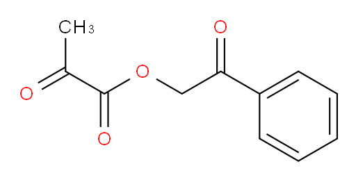 2-oxo-2-phenylethyl 2-oxopropanoate