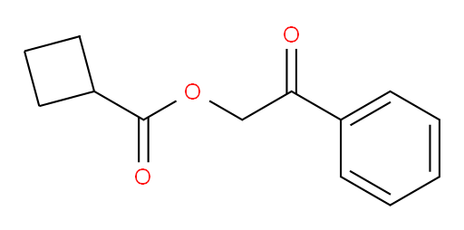 2-oxo-2-phenylethyl cyclobutanecarboxylate
