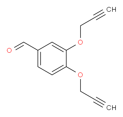 3,4-bis(prop-2-yn-1-yloxy)benzaldehyde