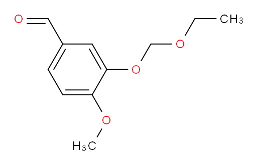 3-(ethoxymethoxy)-4-methoxybenzaldehyde
