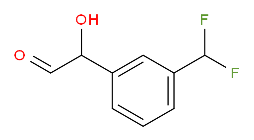 2-(3-(difluoromethyl)phenyl)-2-hydroxyacetaldehyde