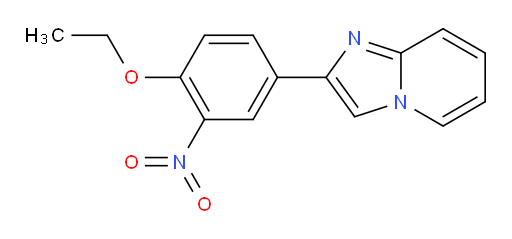 2-(4-ethoxy-3-nitrophenyl)imidazo[1,2-a]pyridine