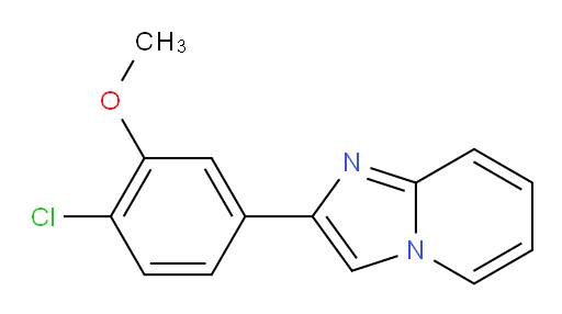 2-(4-chloro-3-methoxyphenyl)imidazo[1,2-a]pyridine