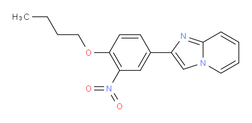 2-(4-butoxy-3-nitrophenyl)imidazo[1,2-a]pyridine