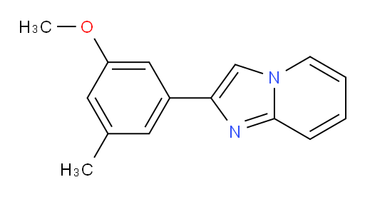 2-(3-methoxy-5-methylphenyl)imidazo[1,2-a]pyridine