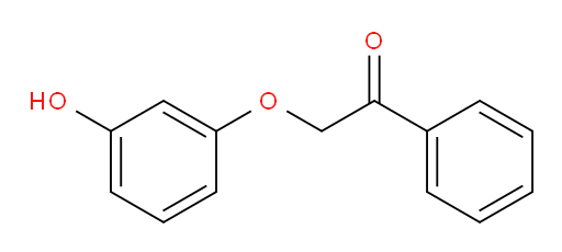 2-(3-hydroxyphenoxy)-1-phenylethanone