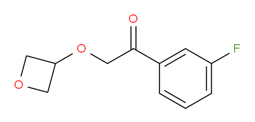 1-(3-fluorophenyl)-2-(oxetan-3-yloxy)ethanone
