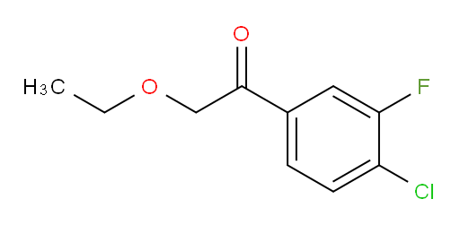 1-(4-chloro-3-fluorophenyl)-2-ethoxyethanone