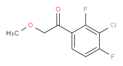 1-(3-chloro-2,4-difluorophenyl)-2-methoxyethanone
