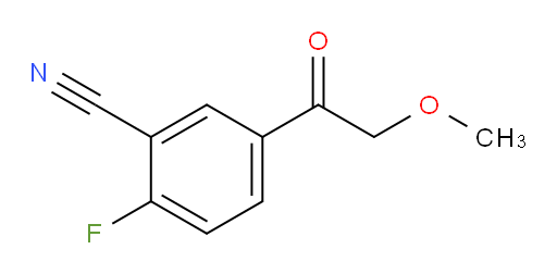 2-fluoro-5-(2-methoxyacetyl)benzonitrile