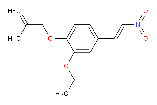 (E)-2-ethoxy-1-((2-methylallyl)oxy)-4-(2-nitrovinyl)benzene