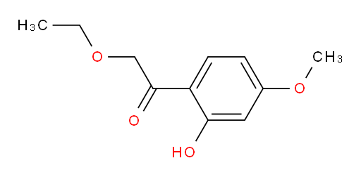 2-ethoxy-1-(2-hydroxy-4-methoxyphenyl)ethanone
