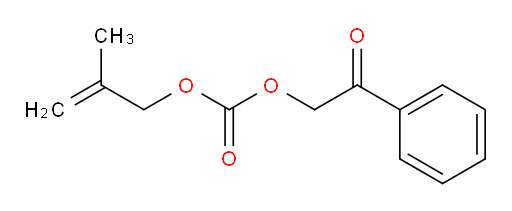 2-methylallyl (2-oxo-2-phenylethyl) carbonate
