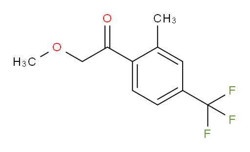 2-methoxy-1-(2-methyl-4-(trifluoromethyl)phenyl)ethanone