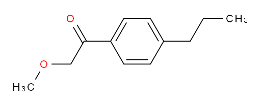 2-methoxy-1-(4-propylphenyl)ethanone