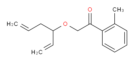2-(hexa-1,5-dien-3-yloxy)-1-(o-tolyl)ethanone