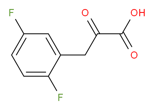 3-(2,5-difluorophenyl)-2-oxopropanoic acid