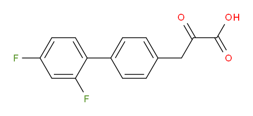 3-(2',4'-difluoro-[1,1'-biphenyl]-4-yl)-2-oxopropanoic acid