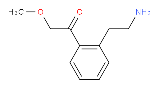 1-(2-(2-aminoethyl)phenyl)-2-methoxyethanone