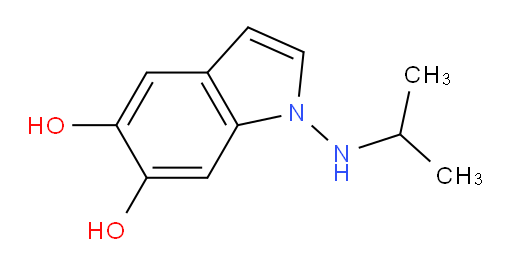 1-(isopropylamino)-1H-indole-5,6-diol
