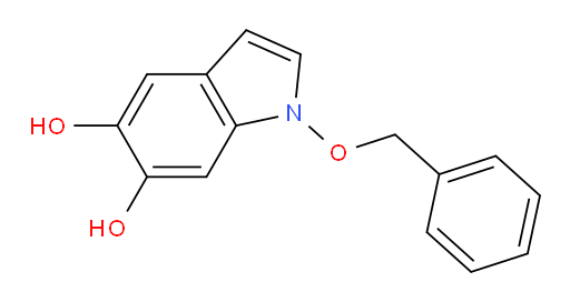 1-(benzyloxy)-1H-indole-5,6-diol