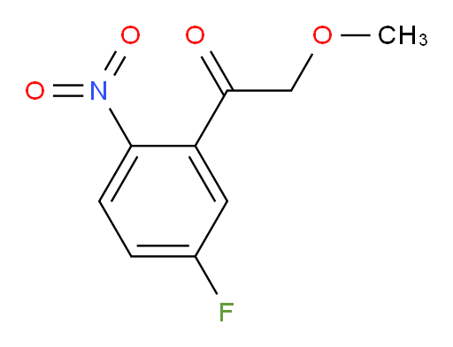 1-(5-fluoro-2-nitrophenyl)-2-methoxyethanone