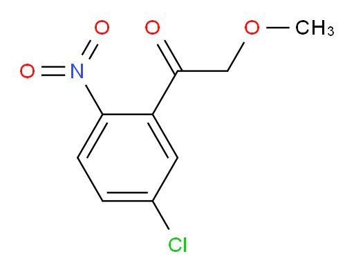 1-(5-chloro-2-nitrophenyl)-2-methoxyethanone