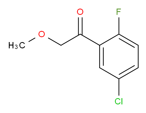 1-(5-chloro-2-fluorophenyl)-2-methoxyethanone