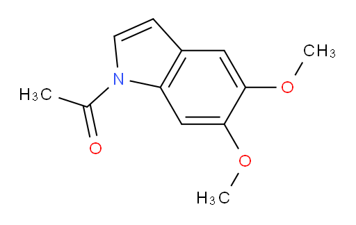 1-(5,6-dimethoxy-1H-indol-1-yl)ethanone