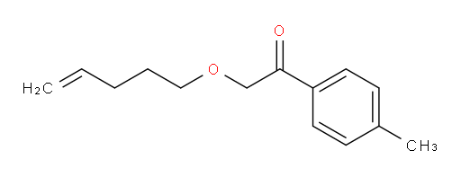 2-(pent-4-en-1-yloxy)-1-(p-tolyl)ethanone