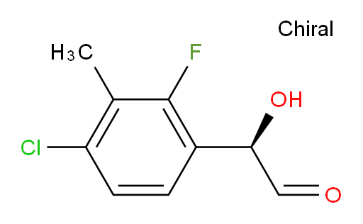 (R)-2-(4-chloro-2-fluoro-3-methylphenyl)-2-hydroxyacetaldehyde