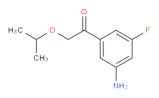 1-(3-amino-5-fluorophenyl)-2-isopropoxyethanone
