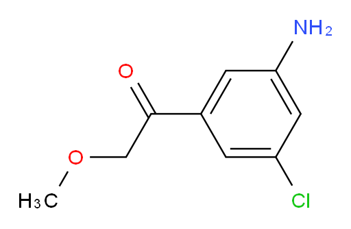 1-(3-amino-5-chlorophenyl)-2-methoxyethanone