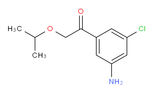 1-(3-amino-5-chlorophenyl)-2-isopropoxyethanone