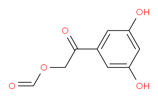 2-(3,5-dihydroxyphenyl)-2-oxoethyl formate