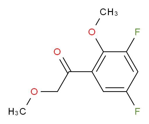 1-(3,5-difluoro-2-methoxyphenyl)-2-methoxyethanone