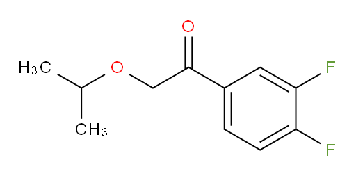 1-(3,4-difluorophenyl)-2-isopropoxyethanone