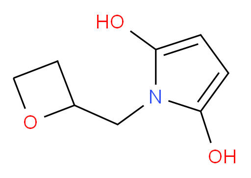 1-(oxetan-2-ylmethyl)-1H-pyrrole-2,5-diol