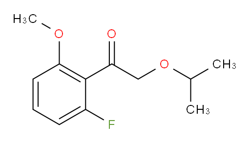 1-(2-fluoro-6-methoxyphenyl)-2-isopropoxyethanone