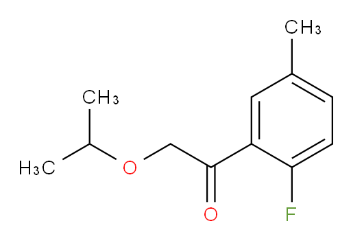 1-(2-fluoro-5-methylphenyl)-2-isopropoxyethanone