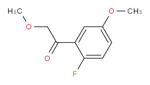 1-(2-fluoro-5-methoxyphenyl)-2-methoxyethanone